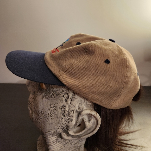 Vintage 90s Sports Specialties NBC Sports TV Peacock Logo Adjustable Hat - Picture 7 of 7